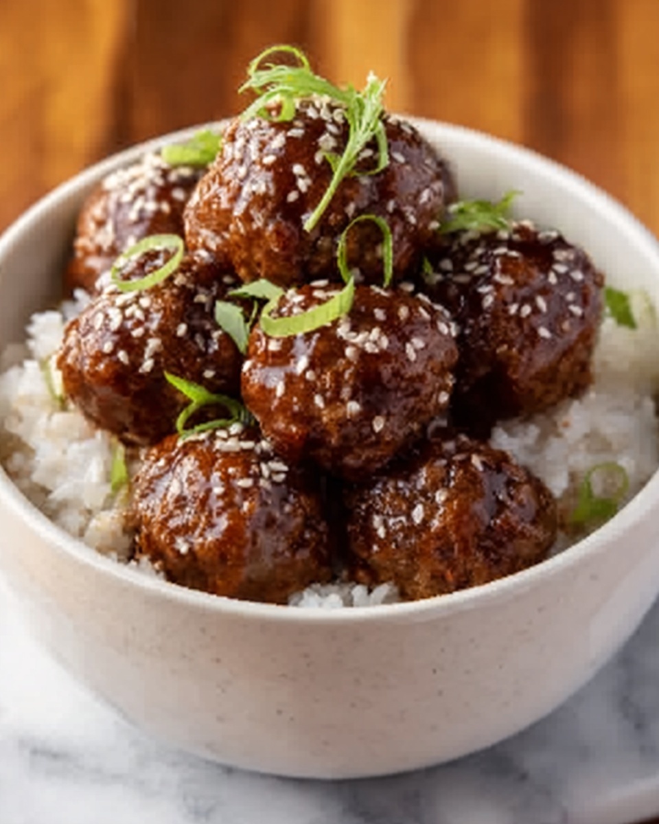 Asian Turkey Meatballs Recipe - Recipe Image