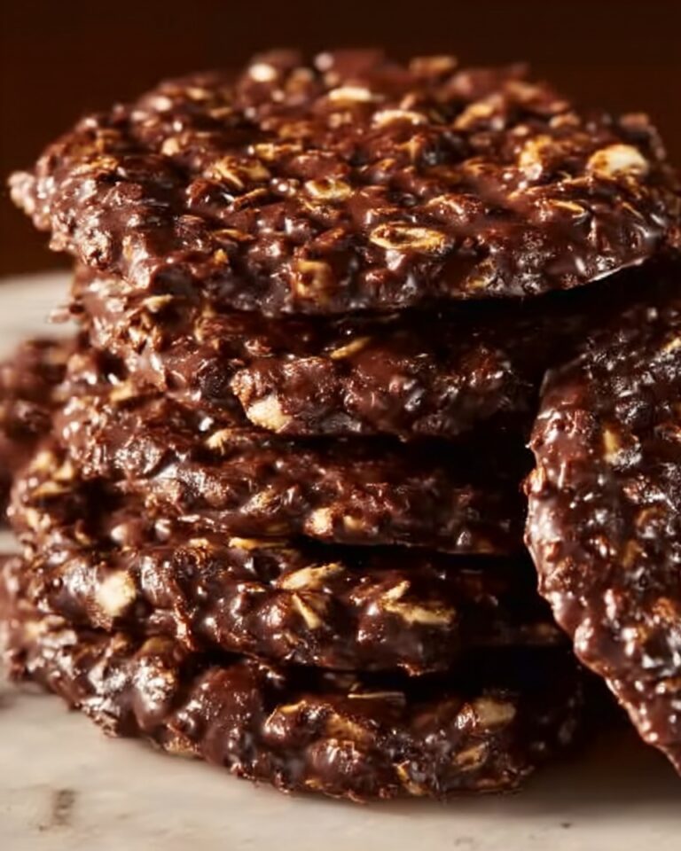 No-Bake Chocolate Oat Cookies Recipe