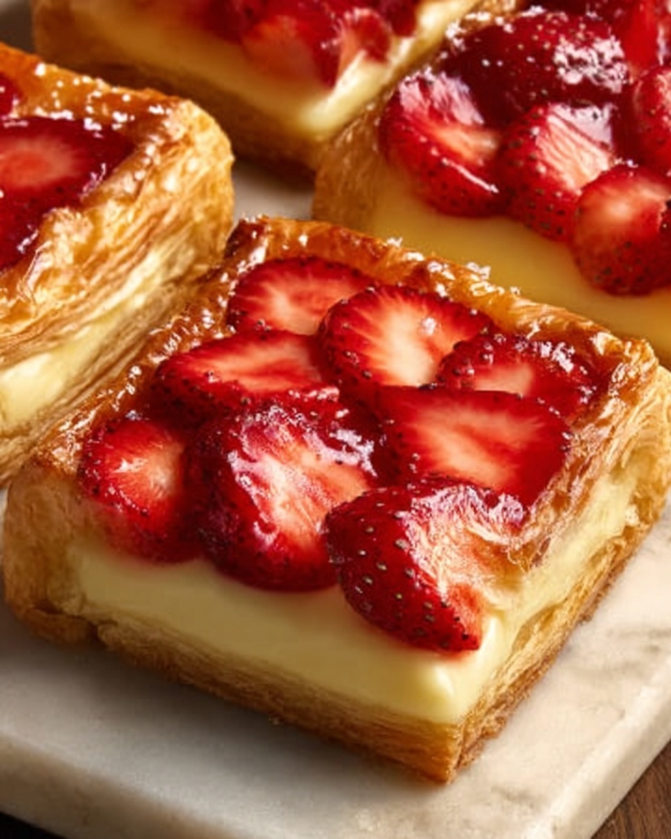 Strawberry Danish Recipe - Recipe Image