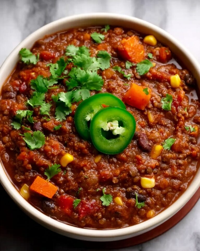 Three-Bean Sweet Potato Chili Recipe