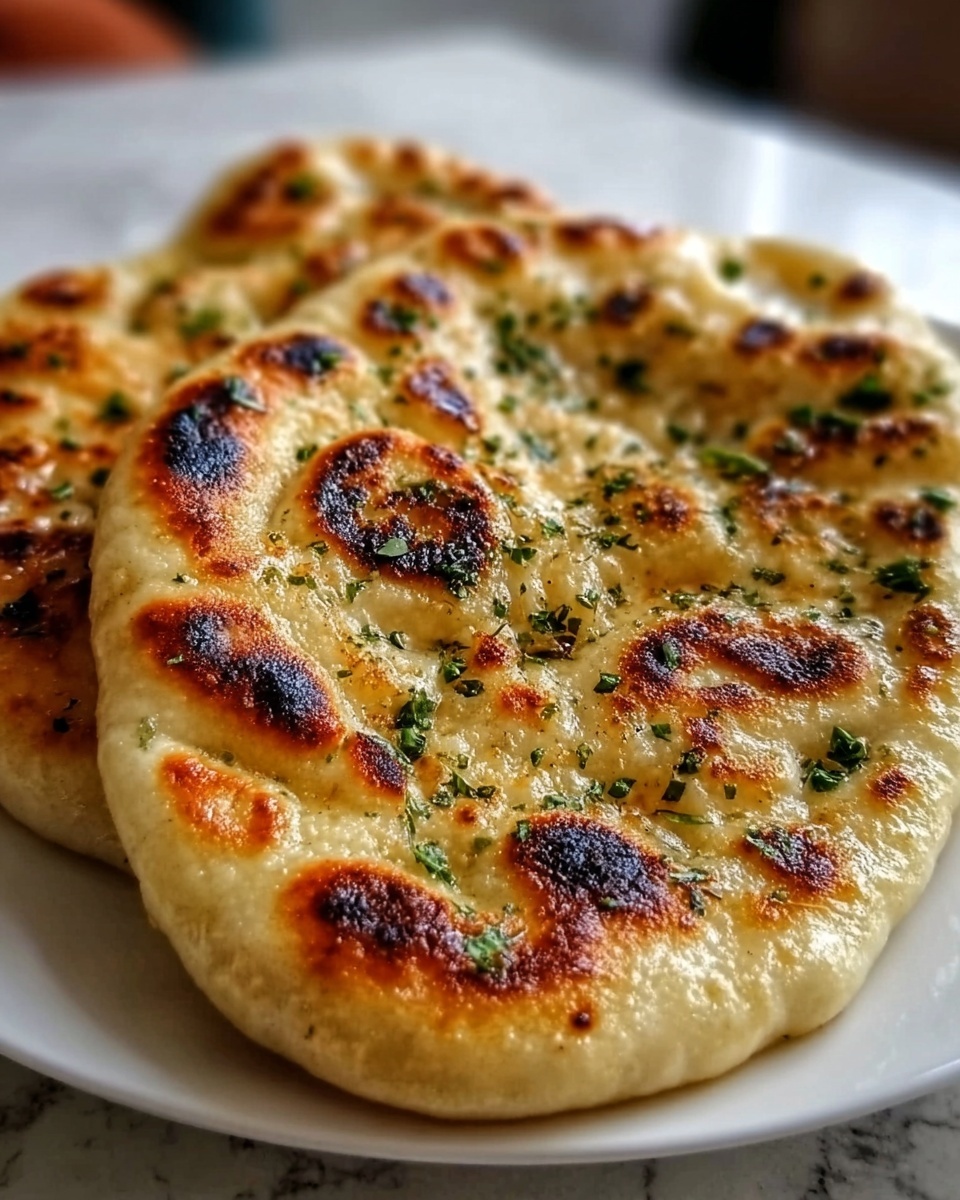 Homemade Naan Bread Recipe - Recipe Image