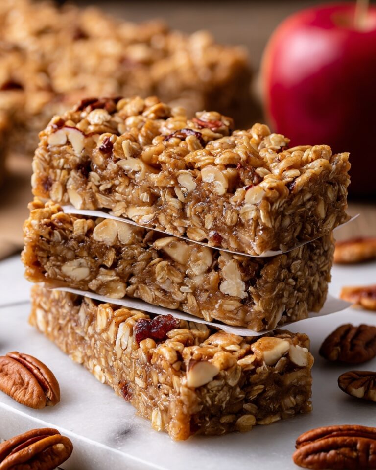 Apple Cinnamon Granola Bars Recipe