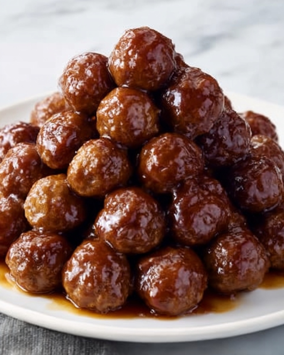 Instant Pot Cranberry Meatballs Recipe - Recipe Image