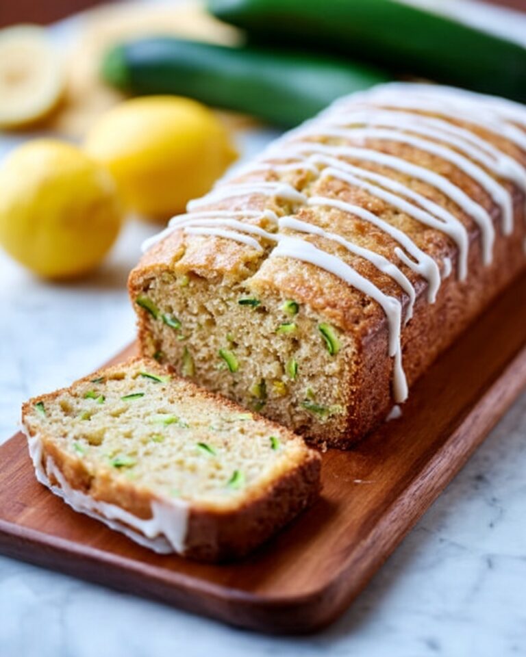 Lemon Zucchini Bread with Lemon Glaze Recipe