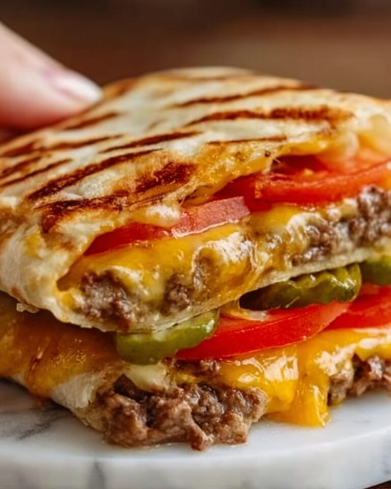 Air Fryer Cheeseburger Wraps Recipe