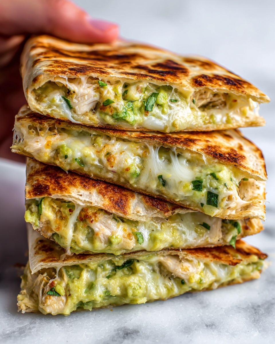 Mini Chicken Avocado Quesadillas Recipe - Recipe Image