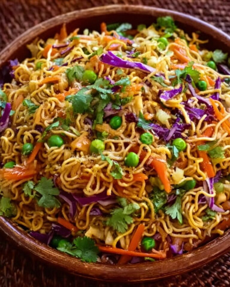 Crunchy Asian Ramen Noodle Salad Recipe