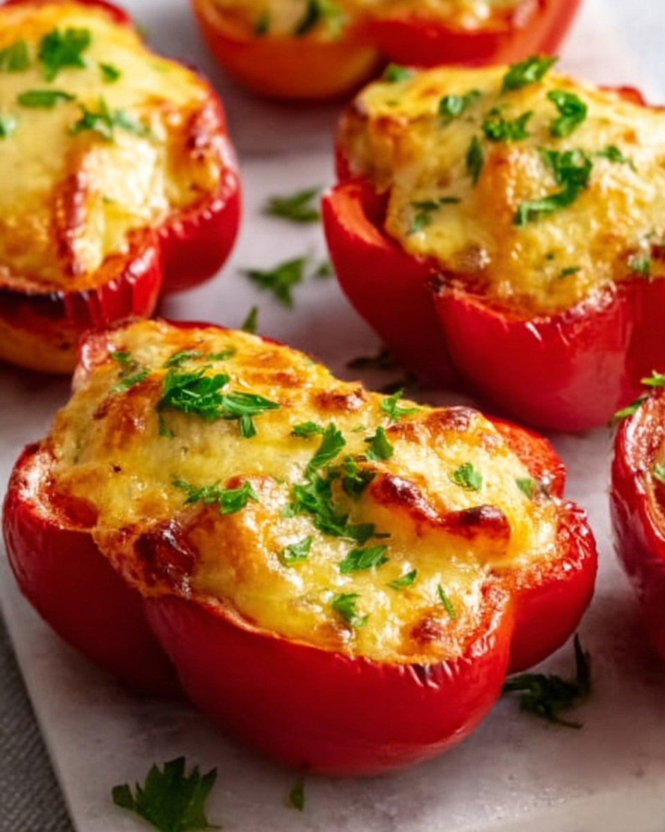 Pimento Cheese Stuffed Mini Peppers Recipe - Recipe Image