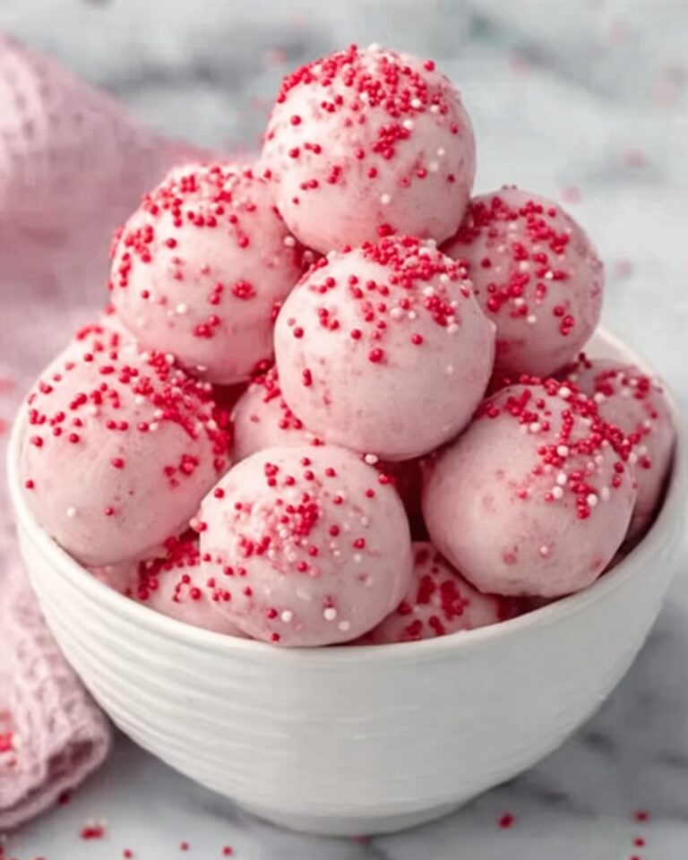 Strawberry Cake Balls Recipe