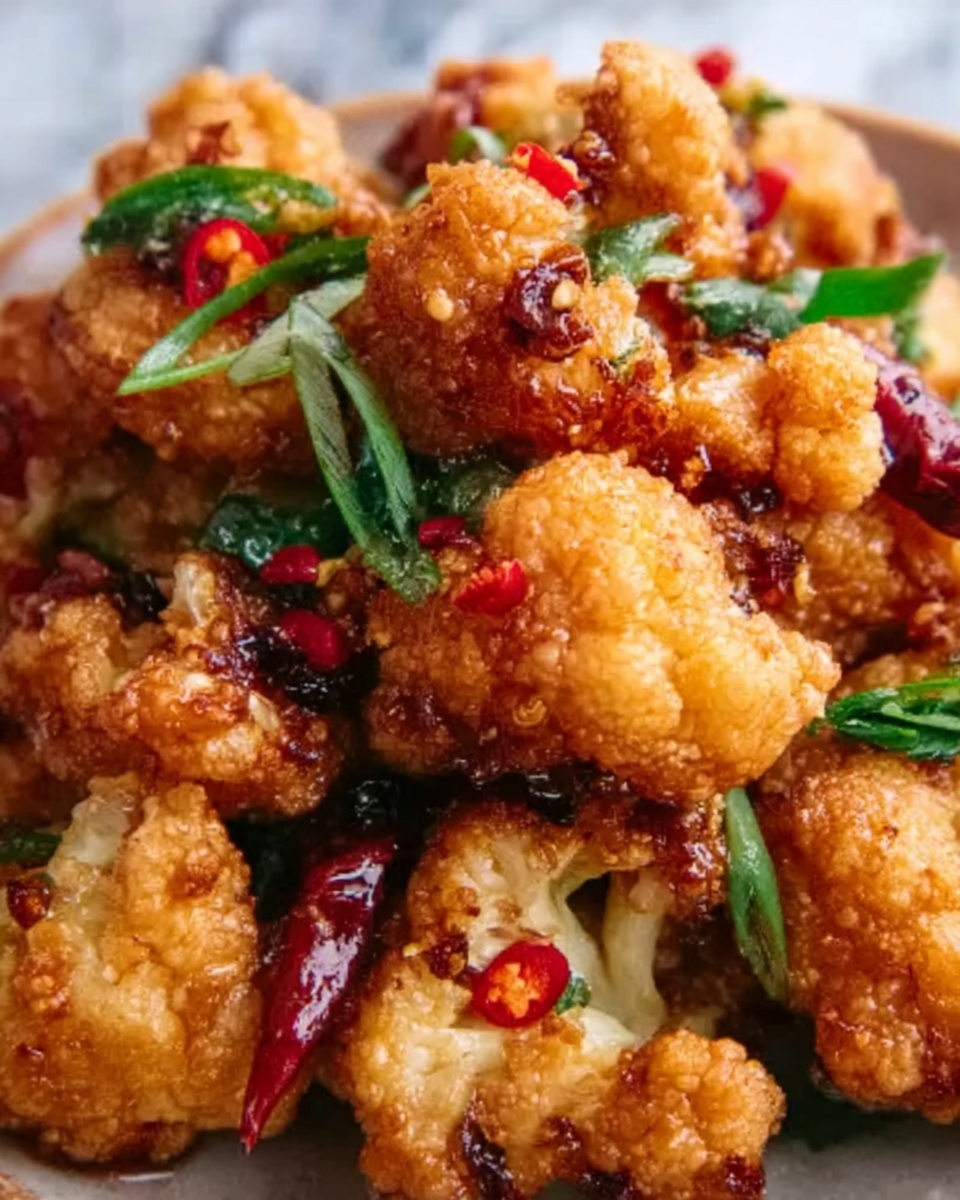 Korean Fried Cauliflower Recipe - Recipe Image