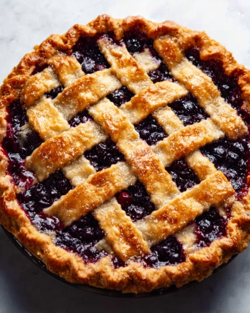 The Ultimate Blueberry Pie Recipe for Pure Homemade Bliss Recipe - Recipe Image