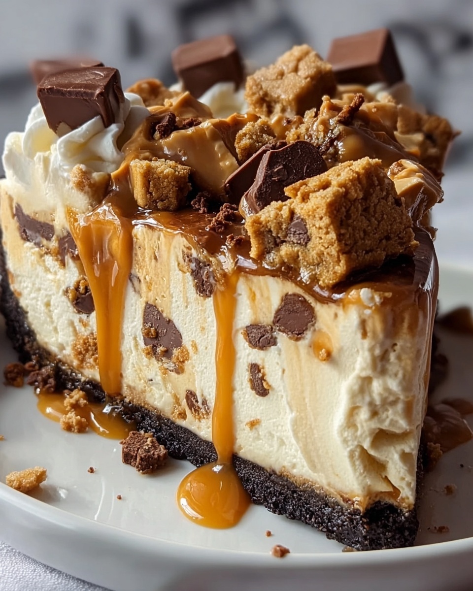 Butterfinger Cheesecake Recipe - Recipe Image