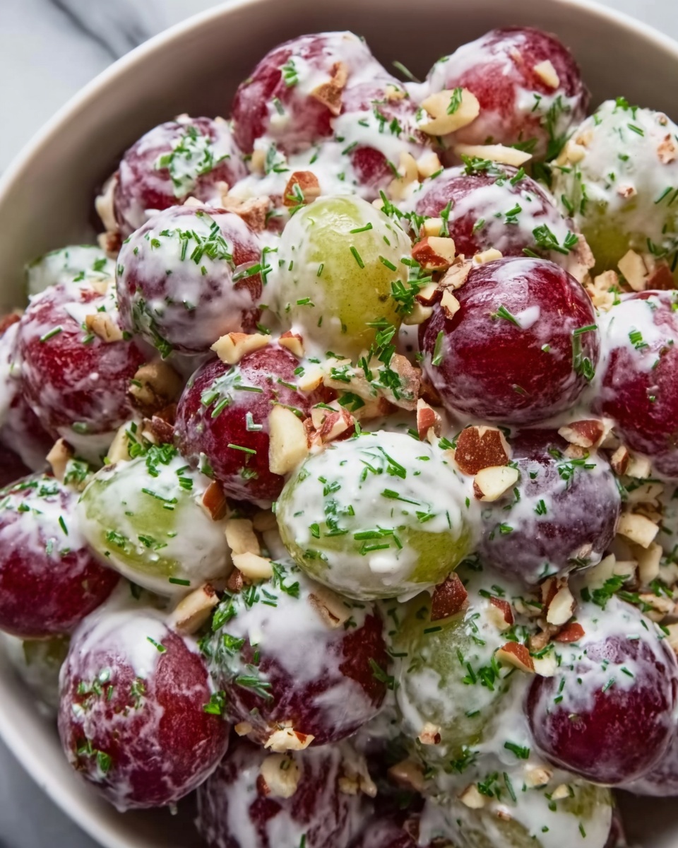 Creamy Grape Salad Recipe - Recipe Image