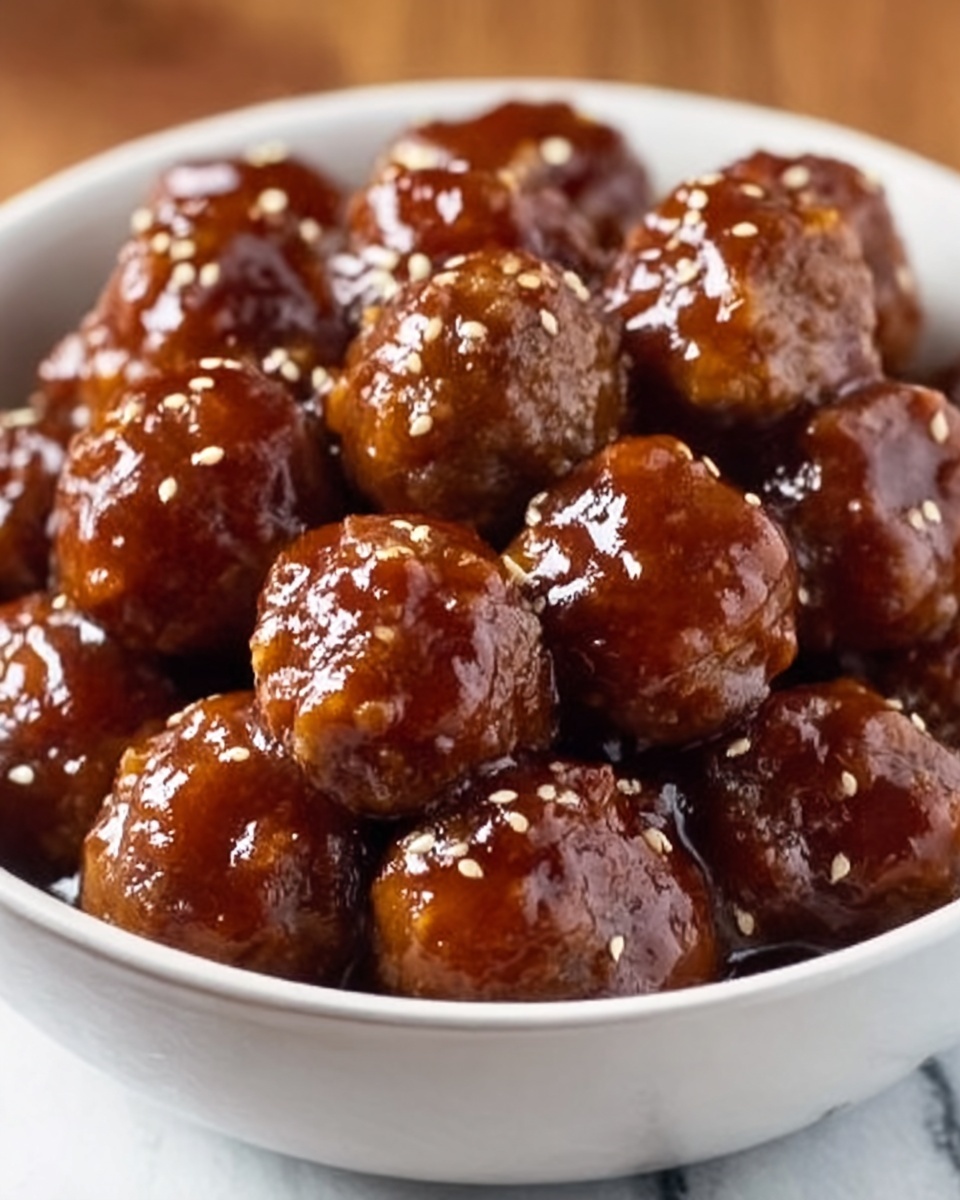 Easy Sweet and Sour Meatballs Recipe - Recipe Image