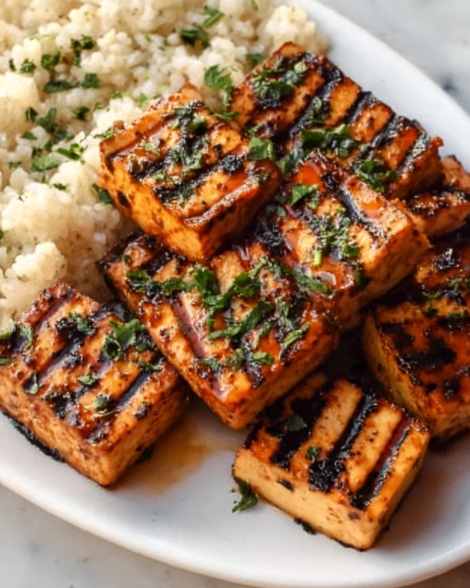Garlic Herb Butter Tofu Recipe - Recipe Image