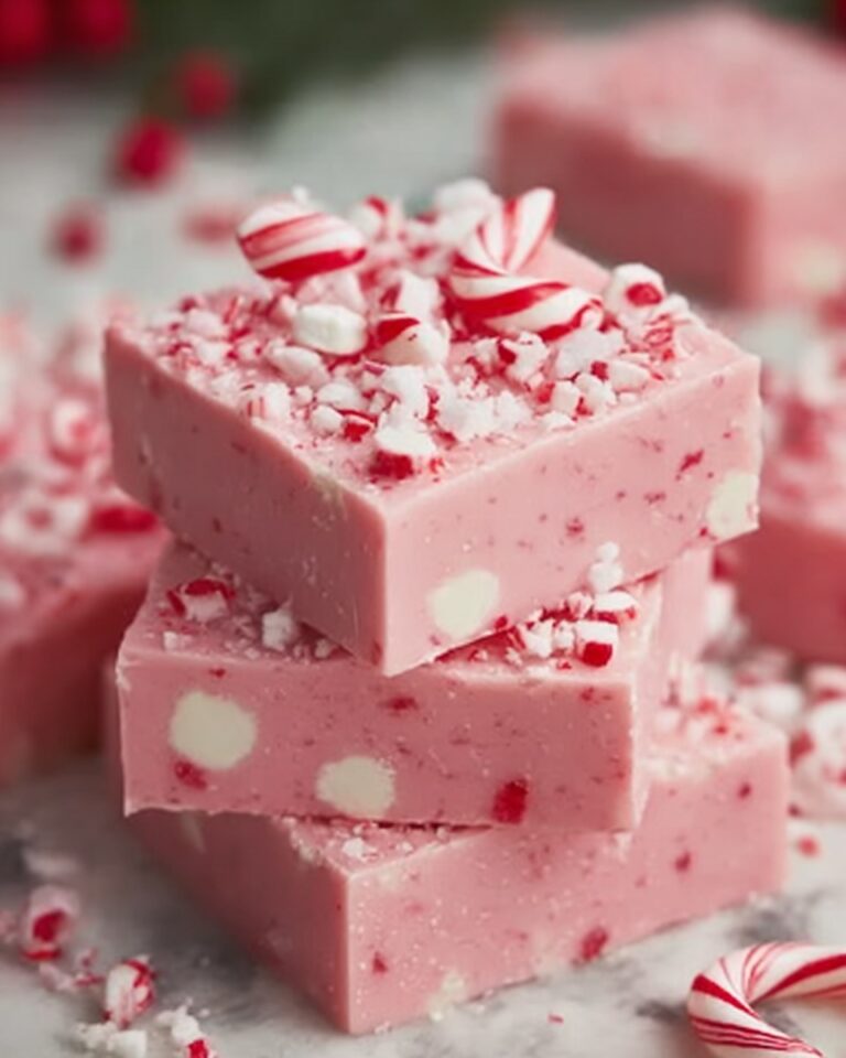 Candy Cane Fudge Recipe