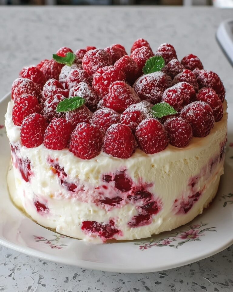Irresistible Raspberry Ripple Ice Cream Cake Recipe