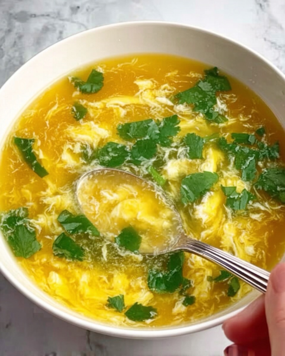 Easy Egg Drop Soup Recipe - Recipe Image