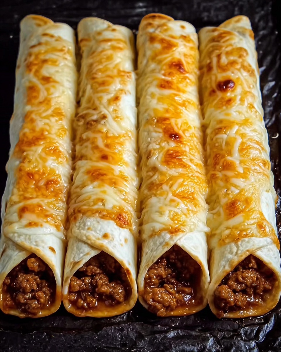 Cheesy Taco Breadsticks Recipe - Recipe Image