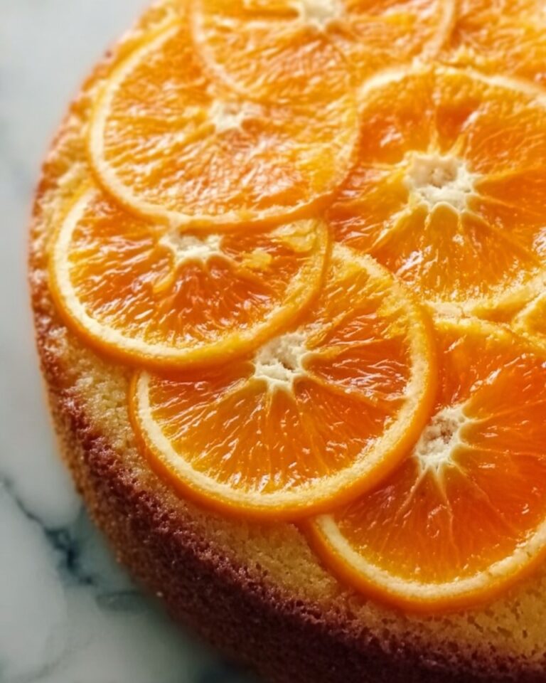 Orange Upside-Down Cake Recipe