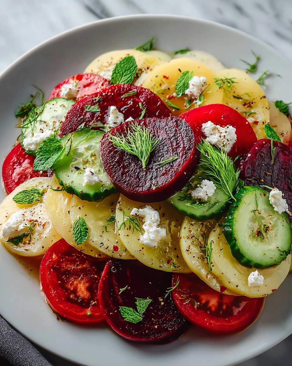 Beet Cucumber Salad: A Refreshing & Healthy Recipe - Recipe Image