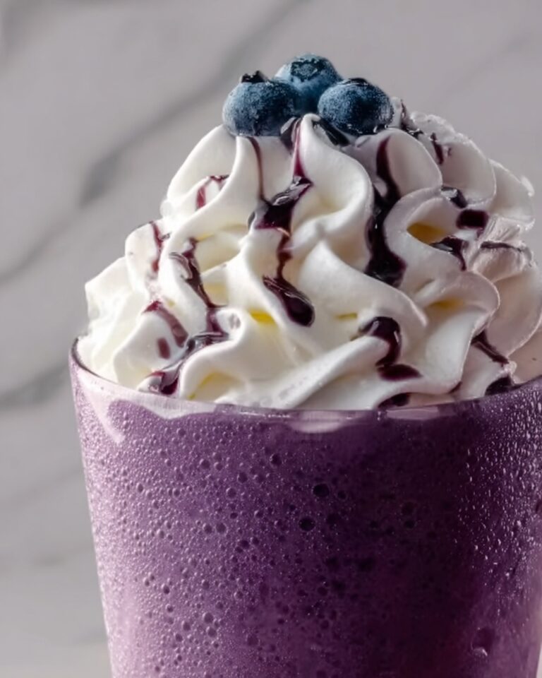 Pineapple Blueberry Frappuccino Recipe