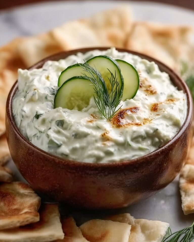 Creamy Tzatziki Sauce Dip Recipe