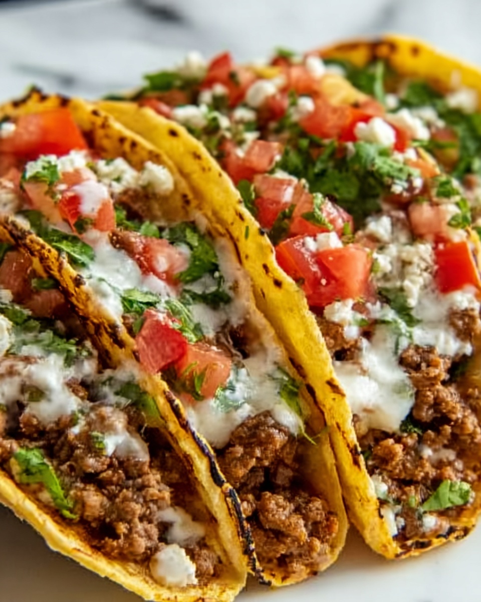 Meat Lovers Pizza Tacos Recipe - Recipe Image