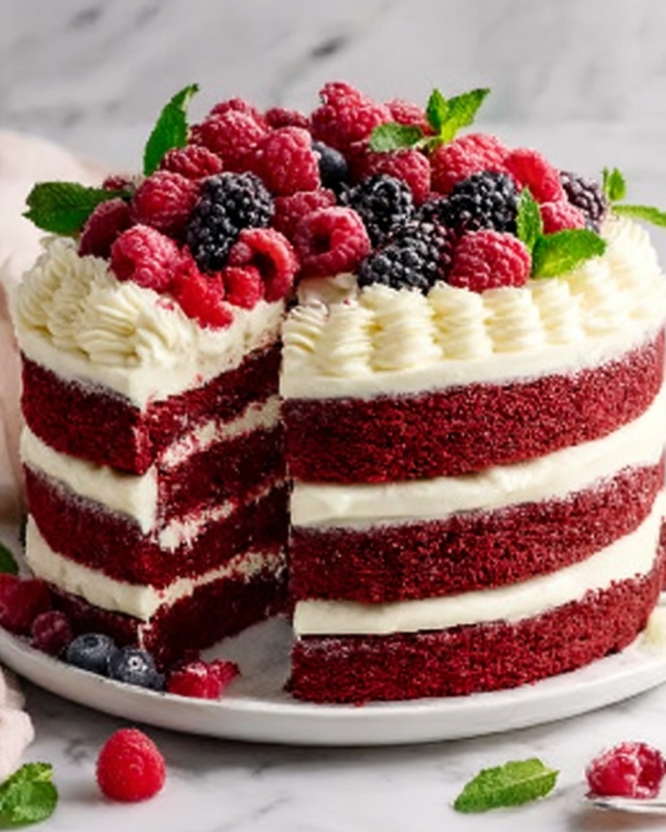 White Chocolate Raspberry Dream Cake Recipe - Recipe Image