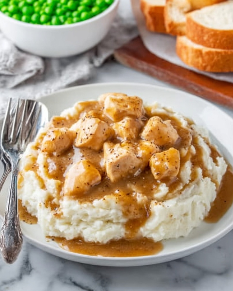 Homestyle Chicken and Gravy Recipe - Recipe Image