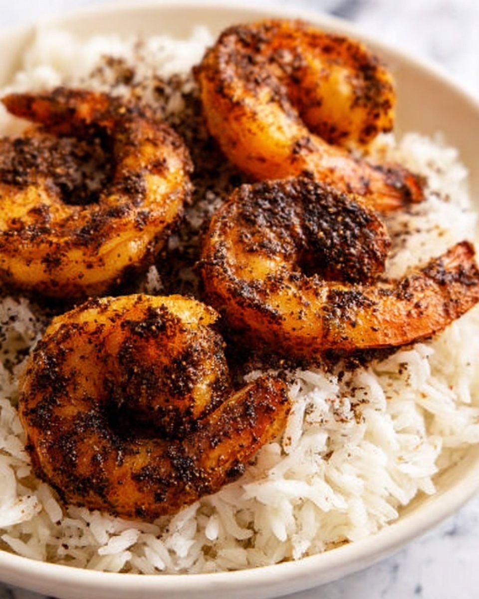 Smoked Shrimp with Chili Powder and Garlic Recipe - Recipe Image