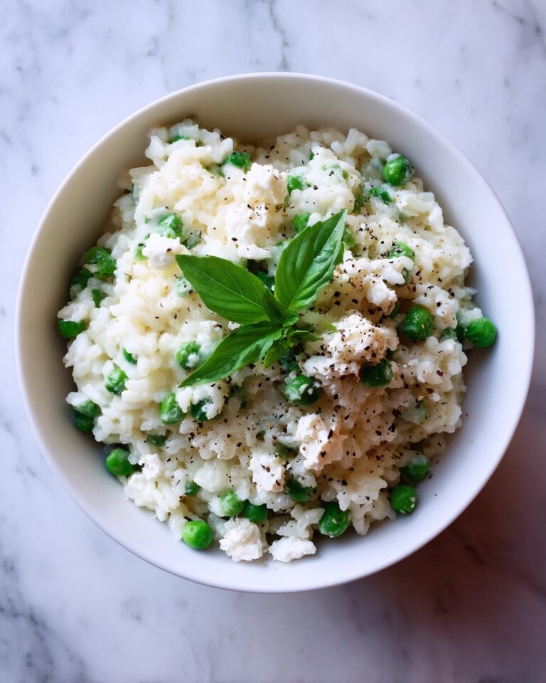 Fresh Pea Risotto Recipe