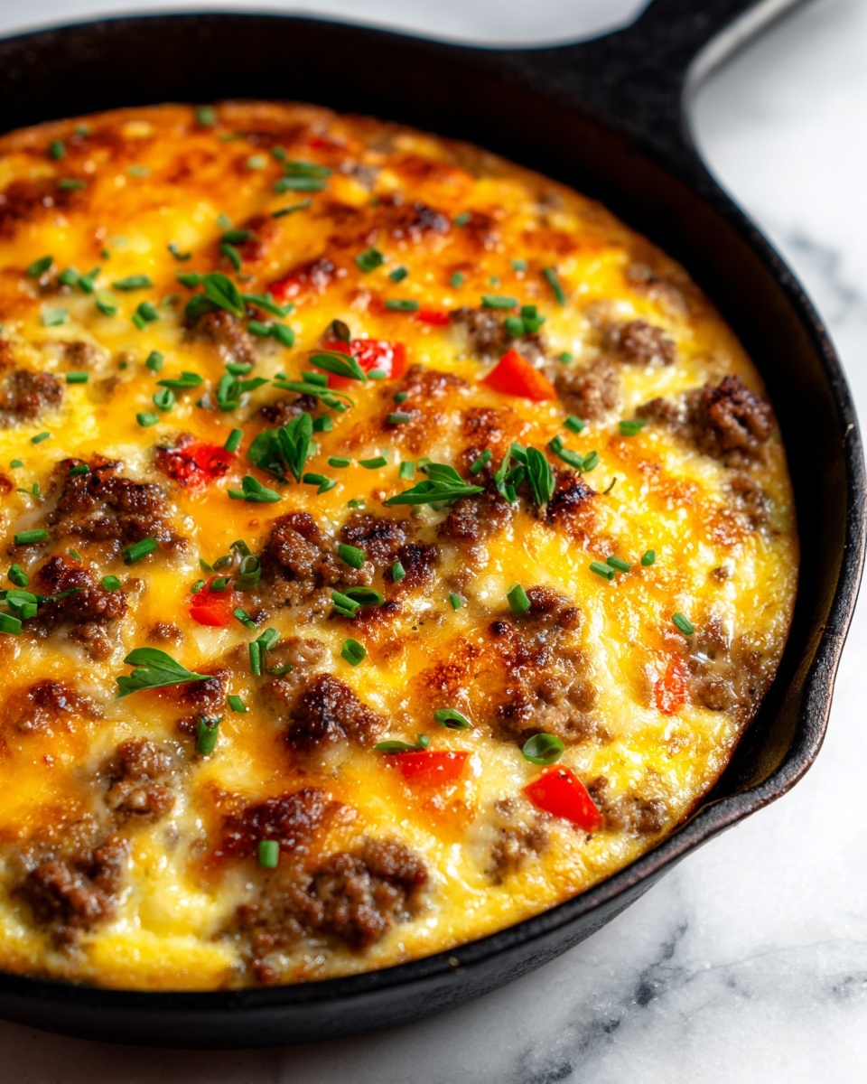 Easy Stuffed Pepper Casserole Recipe - Recipe Image