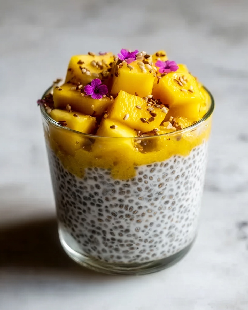 Tropical Chia Pudding Parfait Recipe - Recipe Image