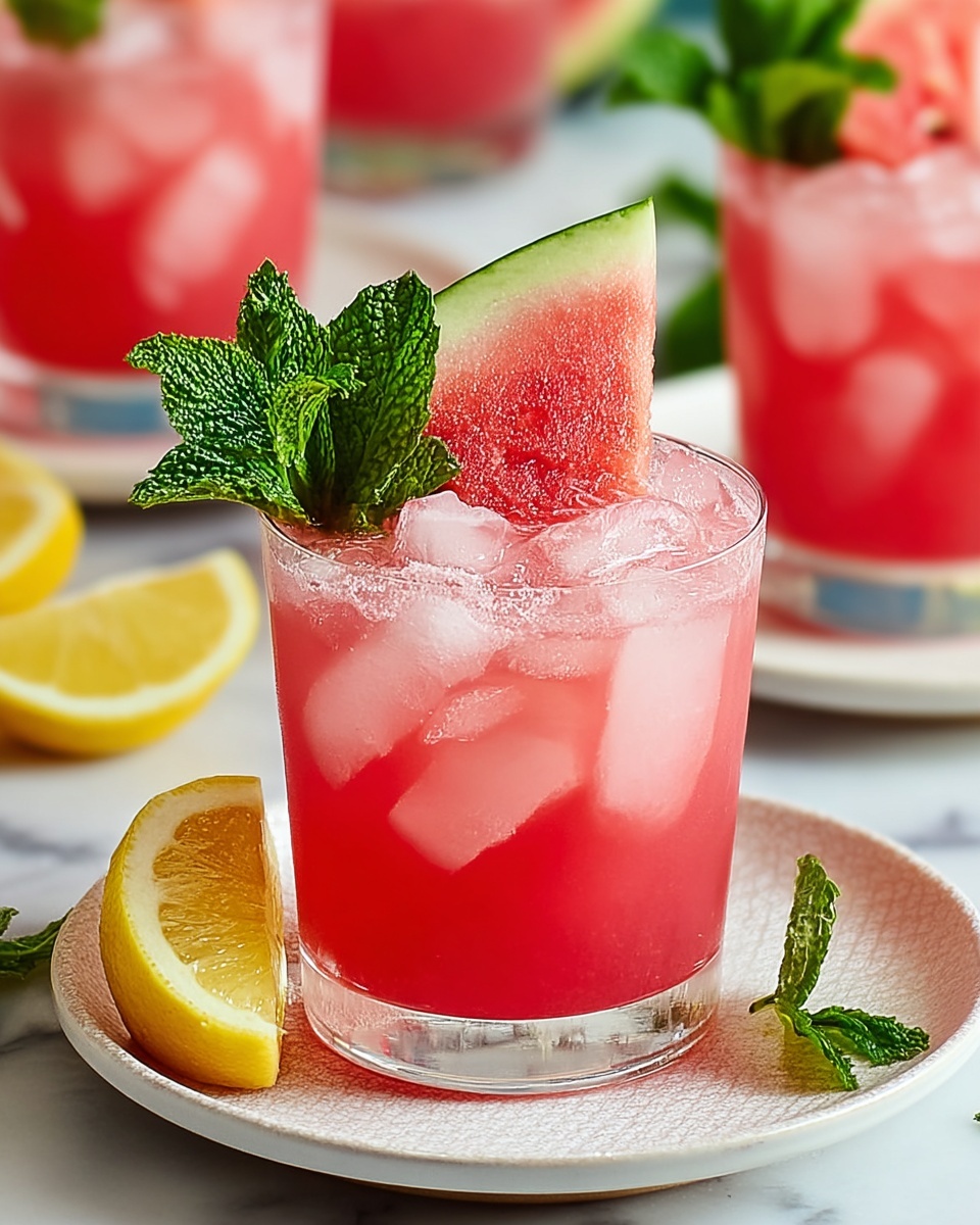 Refreshing Watermelon Lemonade Recipe - Recipe Image