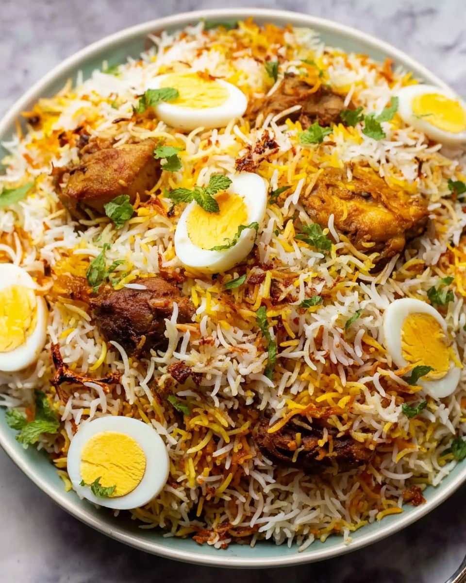 Chicken Tikka Biryani (Restaurant Style) Recipe - Recipe Image