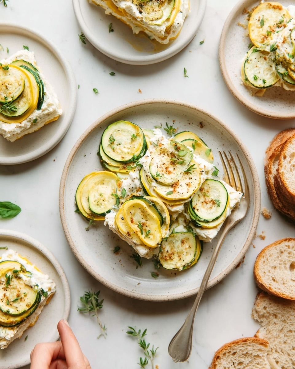 Zucchini Lasagna with Ground Turkey and Ricotta Recipe - Recipe Image