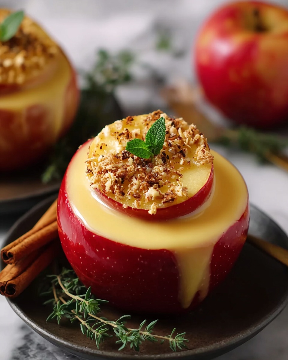 Cinnamon Oatmeal Stuffed Apples Recipe - Recipe Image