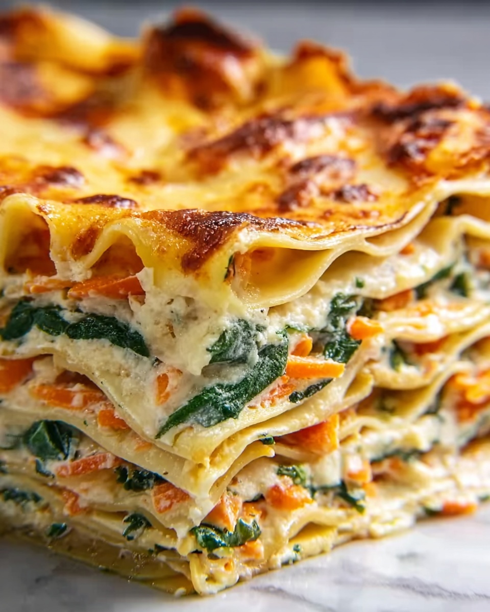Butternut Squash and Spinach Lasagna Recipe - Recipe Image