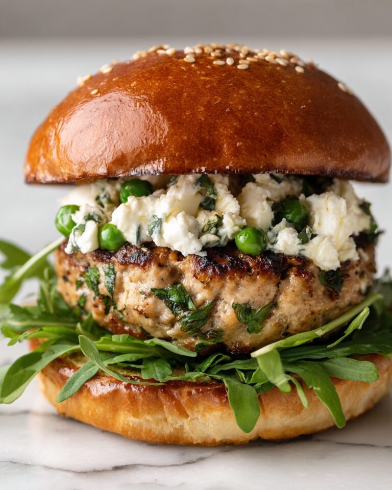 Sweet Pea and Feta Cheese Burgers: A Flavorful Twist Recipe