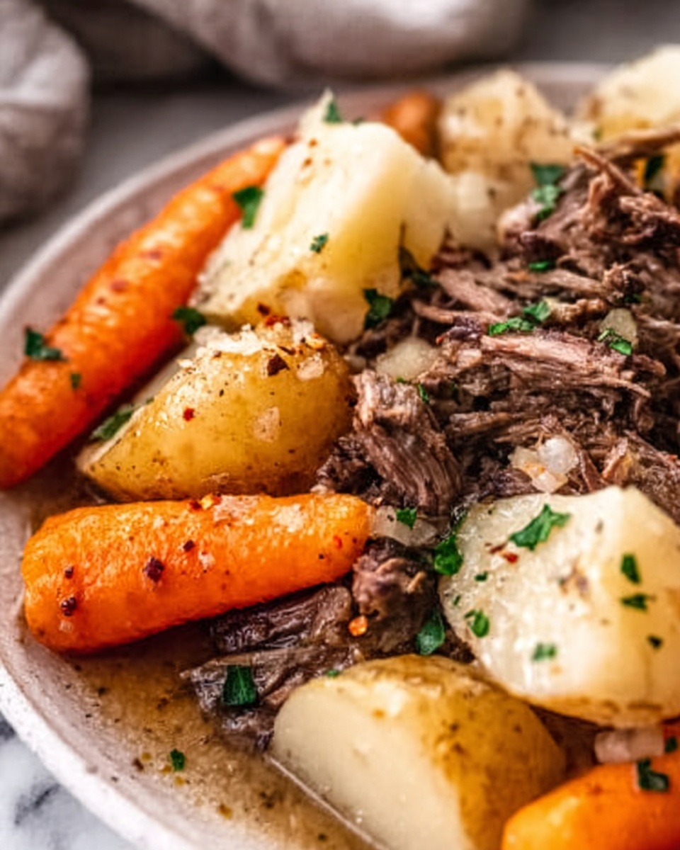 Mushroom Soup Pot Roast Recipe - Recipe Image