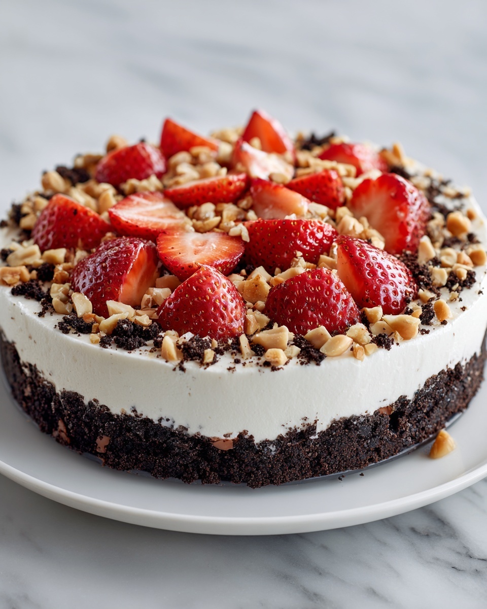 Strawberries & Cream Pie Recipe - Recipe Image