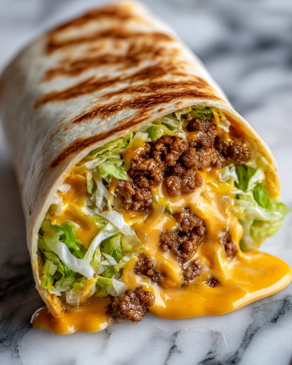Big Mac Wraps Recipe - Recipe Image