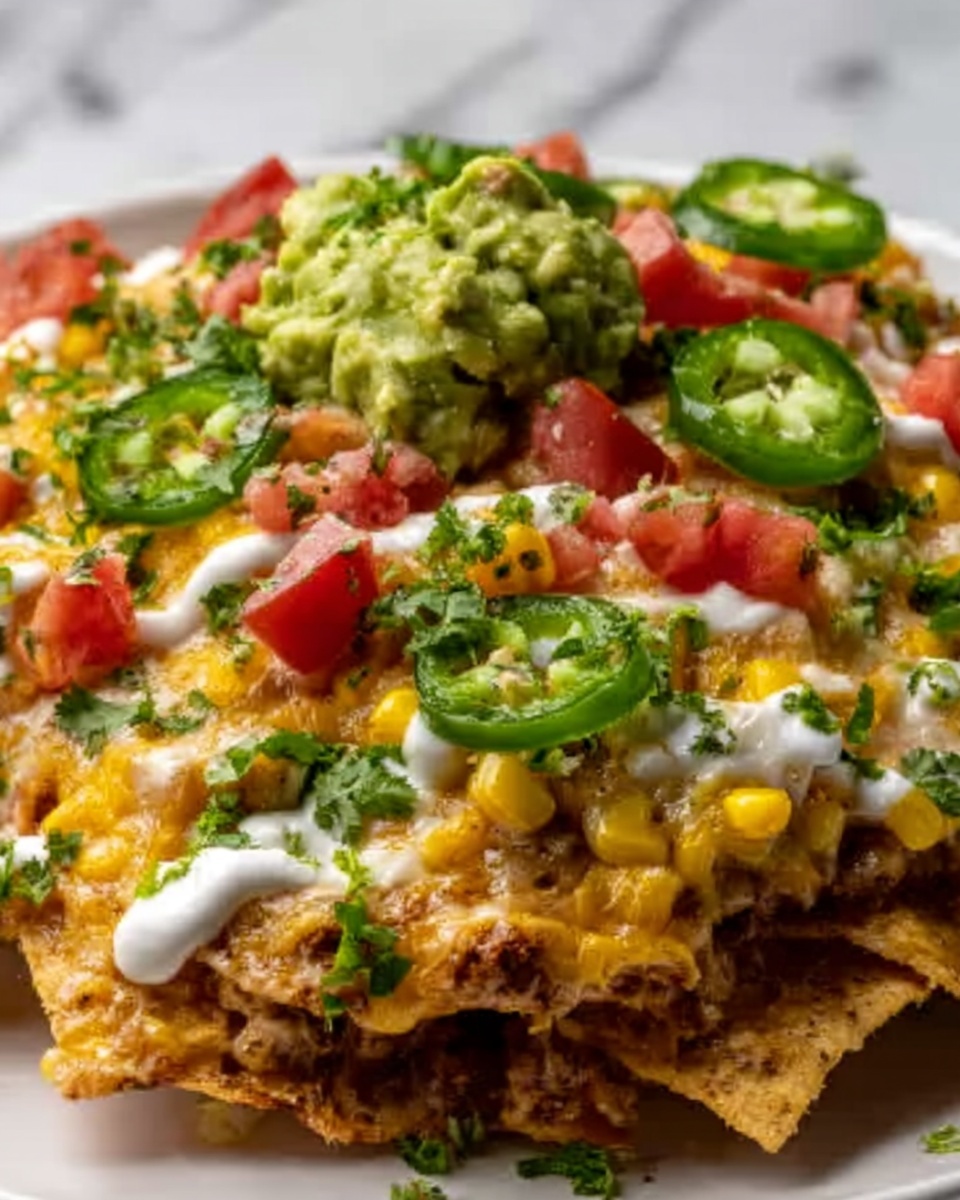 Mexican Street Corn Nachos Recipe - Recipe Image