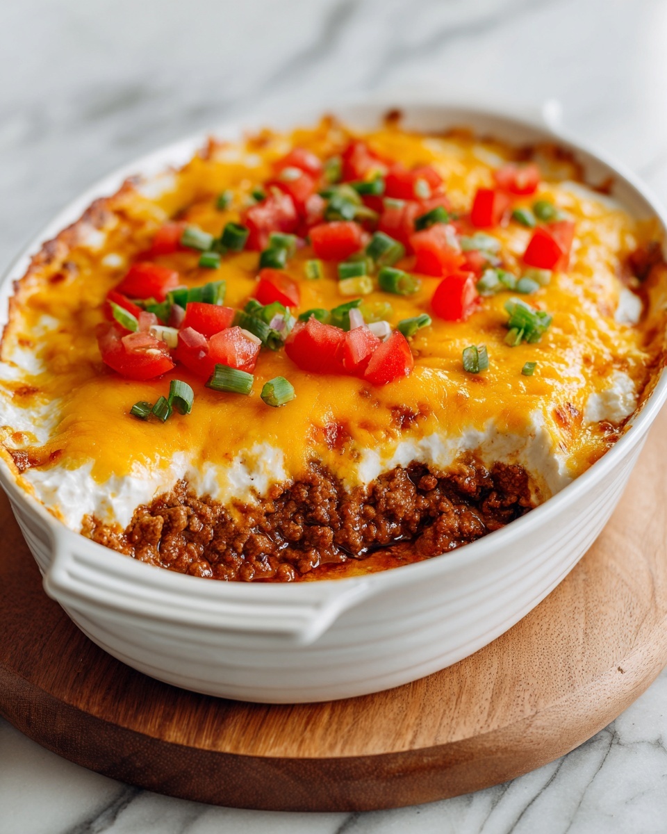 Baked Taco Dip Recipe - Recipe Image