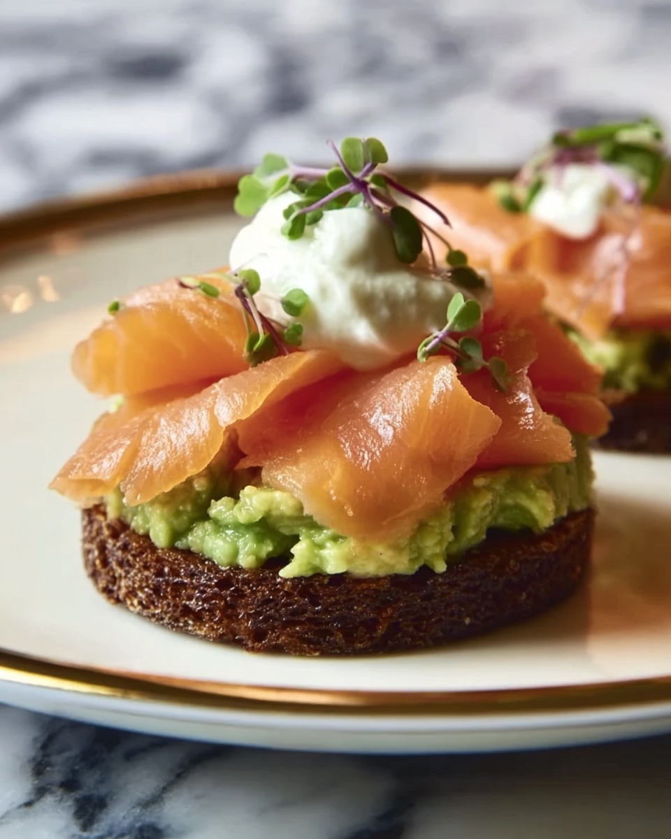 Spanish Avocado Smoked Salmon Bites Recipe - Recipe Image