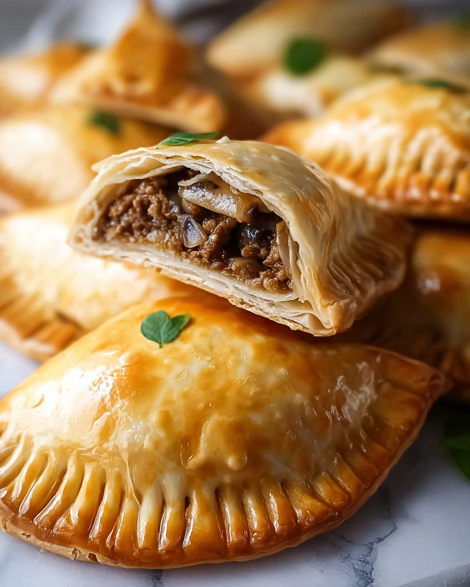 Beef and Cheese Empanadas Recipe - Recipe Image