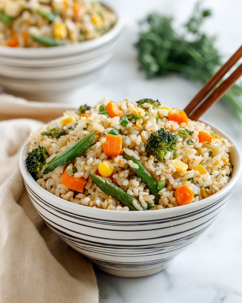 Chicken and Vegetable Fried Rice Recipe - Recipe Image