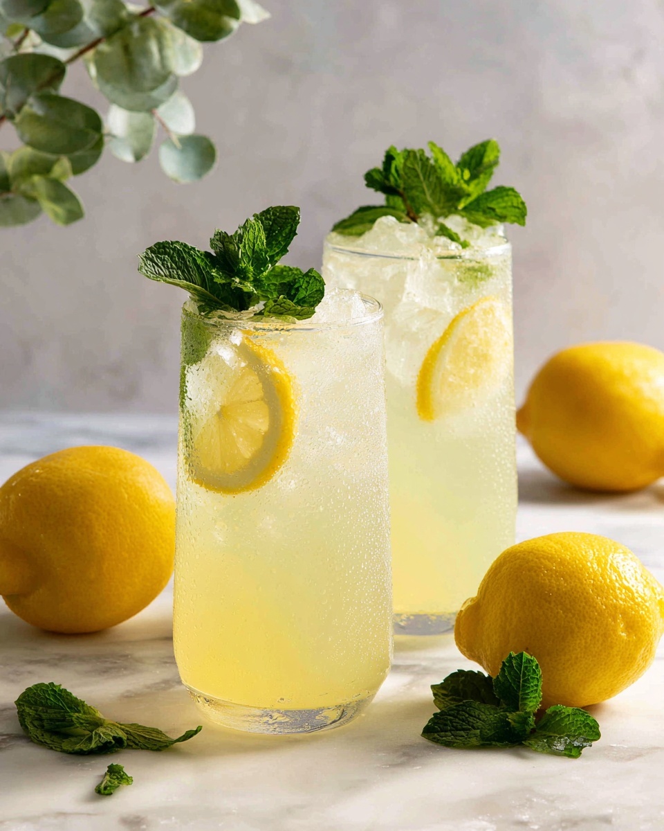 Refreshing Mint Lemonade Recipe - Recipe Image
