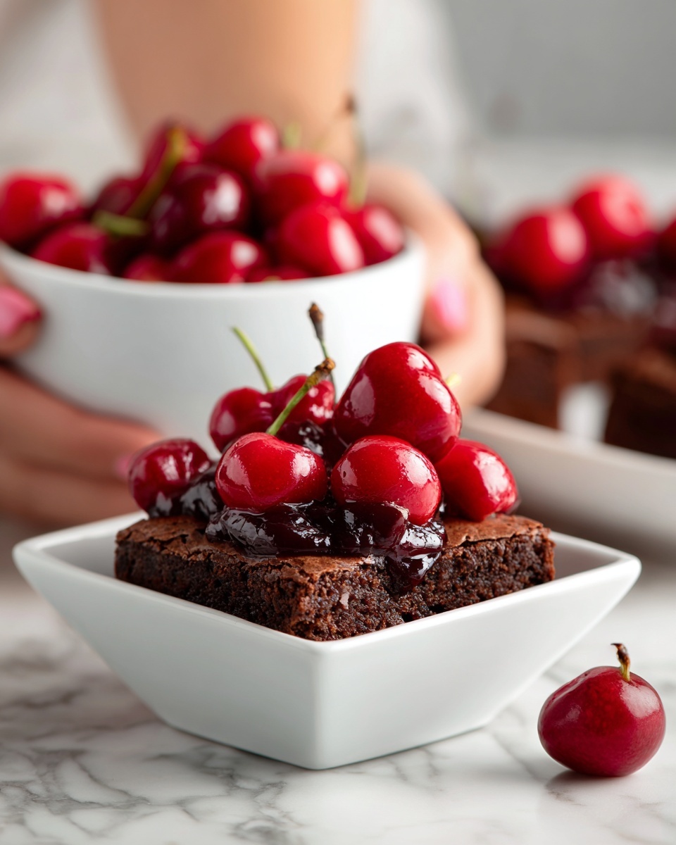 Chocolate Cherry Dump Cake Recipe - Recipe Image